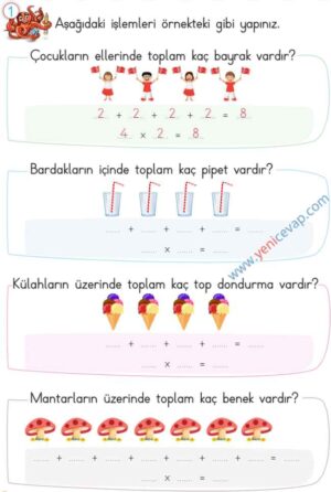 2. Sınıf Matematik Ders Kitabı Sayfa 166 167 168 169 Cevapları Meb