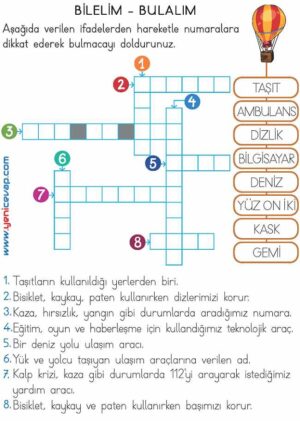 2. Sınıf Hayat Bilgisi Kitabı Sayfa 168 184 188 191 Cevapları Meb
