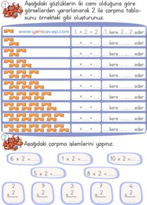 2. Sınıf Matematik Ders Kitabı Sayfa 170 171 172 173 Cevapları Meb