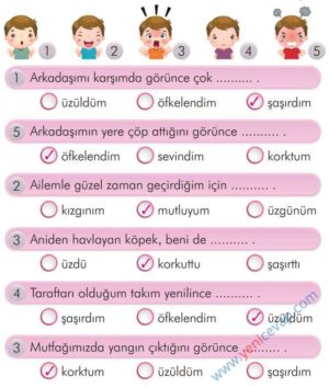 2. Sınıf Türkçe Kitabı Sayfa 14 15 16 17 18 Cevapları İlke Yayınları