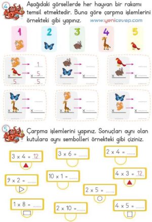 2. Sınıf Matematik Ders Kitabı Sayfa 179 180 181 182 183 Cevapları Meb