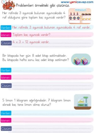 2. Sınıf Matematik Ders Kitabı Sayfa 185 186 187 188 Cevapları Meb