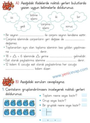 2. Sınıf Matematik Ders Kitabı Sayfa 207 208 209 210 Cevapları Meb