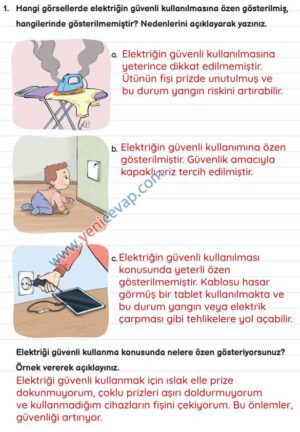 3. Sınıf Fen Bilimleri Kitabı Sayfa 191 194 195 198 207 Cevapları Meb