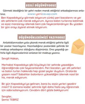 3. Sınıf Türkçe Kitabı Sayfa 208 209 210 Cevapları Meb