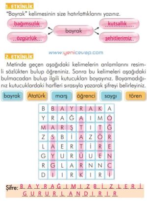2. Sınıf Türkçe Kitabı Sayfa 213 214 215 216 Cevapları İlke Yayınları