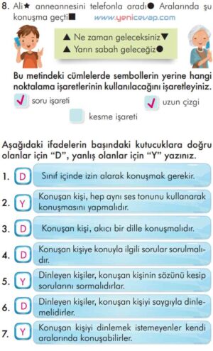 2. Sınıf Türkçe Kitabı Sayfa 235 236 240 241 Cevapları İlke Yayınları