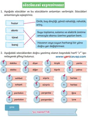 3. Sınıf Türkçe Kitabı Sayfa 267 268 269 Cevapları Meb
