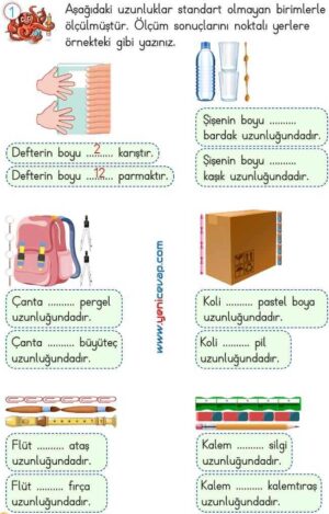 2. Sınıf Matematik Ders Kitabı Sayfa 272 273 276 278 Cevapları Meb