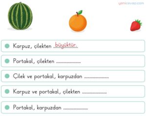 Karşılaştıralım Yazalım