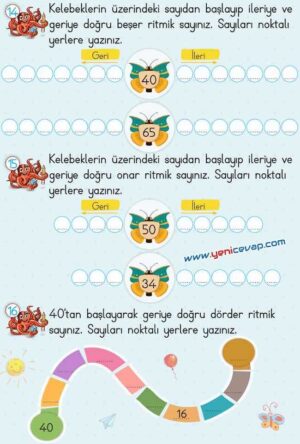 2. Sınıf Matematik Ders Kitabı Sayfa 39 40 41 42 44 Cevapları Meb