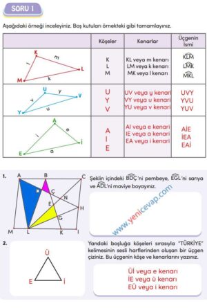 4. Sınıf Matematik Kitabı Sayfa 180 181 184 186 Cevapları Meb