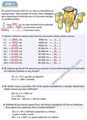 4. Sınıf Matematik Kitabı Sayfa 275 277 278 279 281 Cevapları Meb