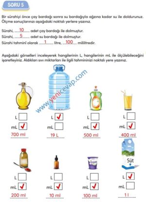 4. Sınıf Matematik Kitabı Sayfa 281 283 285 286 Cevapları Meb