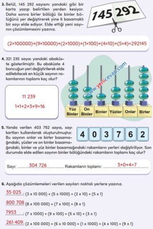 4. Sınıf Matematik Kitabı Sayfa 27 28 29 31 Cevapları Meb