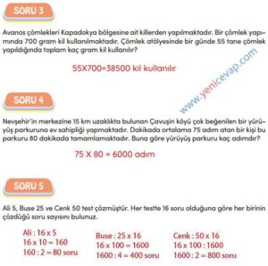 4. Sınıf Matematik Kitabı Sayfa 79 80 81 82 83 Cevapları Meb