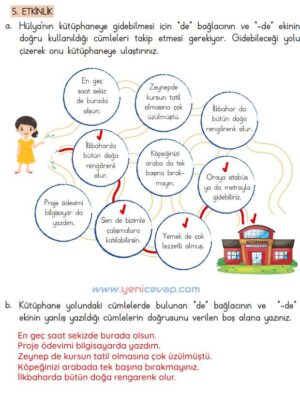 4. Sınıf Türkçe Kitabı Sayfa 116 117 118 119 Cevapları Meb