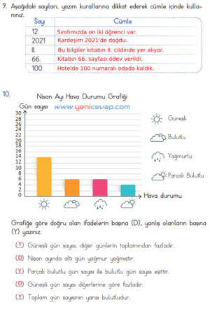 4. Sınıf Türkçe Kitabı Sayfa 221 223 224 225 Cevapları Meb