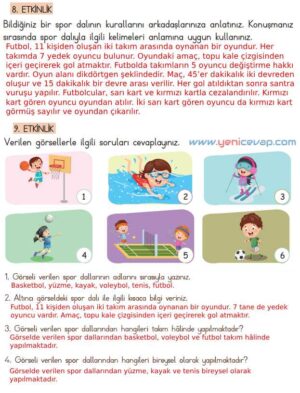 4. Sınıf Türkçe Kitabı Sayfa 239 240 241 242 243 Cevapları Meb