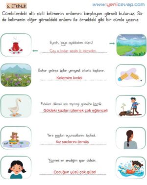 4. Sınıf Türkçe Kitabı Sayfa 64 65 66 67 68 Cevapları Meb