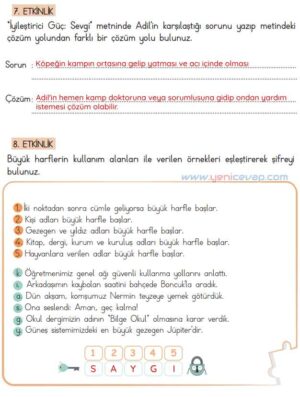 4. Sınıf Türkçe Kitabı Sayfa 82 83 84 85 86 Cevapları Meb