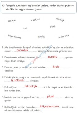 3. Sınıf Hayat Bilgisi Kitabı Sayfa 80 81 82 83 Cevapları Meb