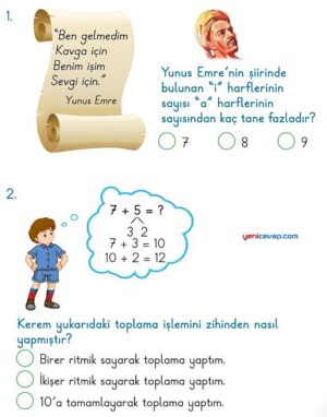 Toplama Çıkarma Testi