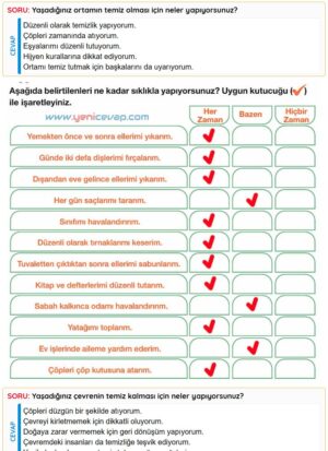 4. Sınıf Din Kültürü Kitabı Sayfa 115 117 118 Cevapları Meb