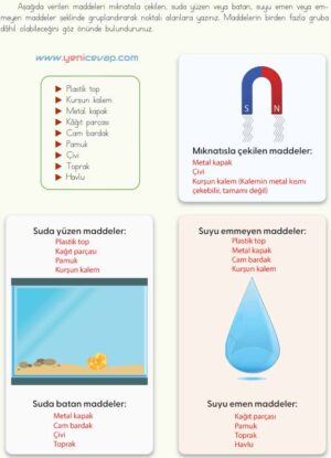 4. Sınıf Fen Bilimleri Kitabı Sayfa 98 100 101 102 Cevapları Meb