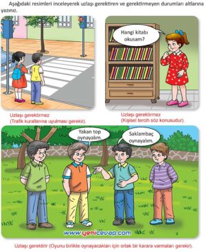4. Sınıf İnsan Hakları Kitabı Sayfa 62 63 64 65 66 Cevapları Meb
