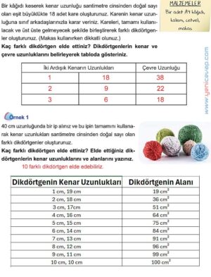 5. Sınıf Matematik 1. Kitap Sayfa 152 153 154 Cevapları Meb