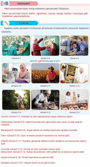 4. Sınıf Sosyal Bilgiler Kitabı Sayfa 132 133 134 135 Cevapları Hecce Yayınları