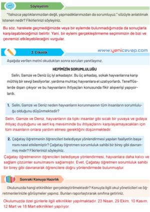 4. Sınıf Sosyal Bilgiler Kitabı Sayfa 161 162 163 164 Cevapları Hecce Yayınları