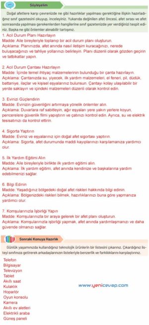 4. Sınıf Sosyal Bilgiler Kitabı Sayfa 88 93 94 Cevapları Hecce Yayınları