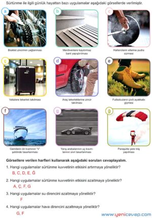 5. Sınıf Fen Bilimleri 1. Kitap Sayfa 92 93 94 95 96 Cevapları Meb