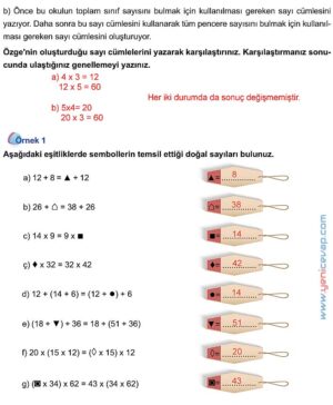 5. Sınıf Matematik 2. Kitap Sayfa 122 123 124 125 Cevapları Meb
