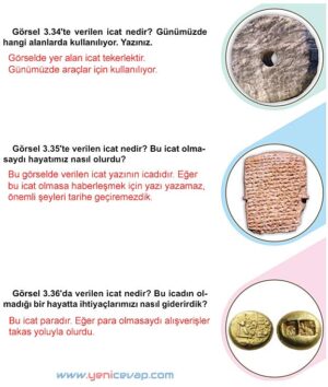 5. Sınıf Sosyal Bilgiler 1. Kitap Sayfa 122 123 124 126 129 Cevapları Meb