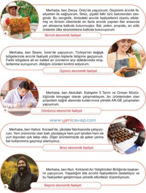 5. Sınıf Sosyal Bilgiler 2. Kitap Sayfa 115 117 120 121 122 123 124 Cevapları Meb