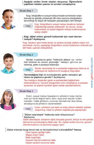 5. Sınıf Sosyal Bilgiler 2. Kitap Sayfa 125 126 132 135 137 140 Cevapları Meb