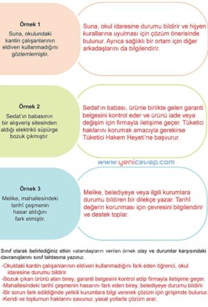 5. Sınıf Sosyal Bilgiler 2. Kitap Sayfa 20 21 23 24 25 26 27 Cevapları Meb