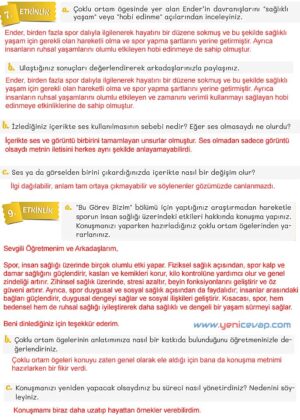 5. Sınıf Türkçe 2. Kitap Sayfa 137 138 139 140 Cevapları Meb