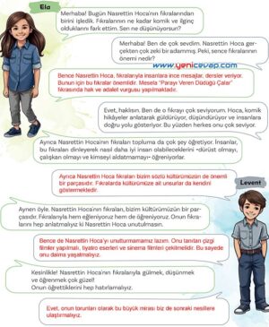 5. Sınıf Türkçe 2. Kitap Sayfa 12 14 15 16 Cevapları Meb