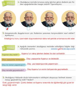 5. Sınıf Türkçe 1. Kitap Sayfa 155 156 157 158 Cevapları Meb