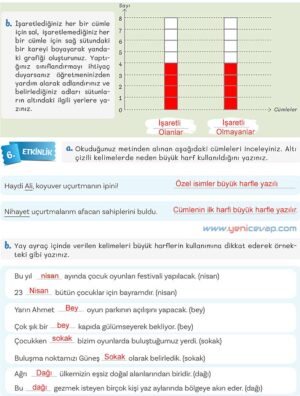 5. Sınıf Türkçe 1. Kitap Sayfa 59 60 61 64 Cevapları Meb