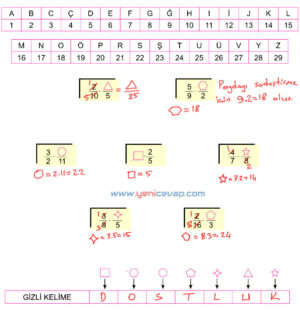 6. Sınıf Matematik Kitabı Sayfa 104 111 112 119 125 Cevapları Meb
