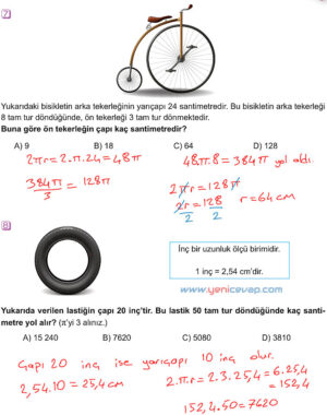 6. Sınıf Matematik Kitabı Sayfa 268 269 277 278 279 Cevapları Meb