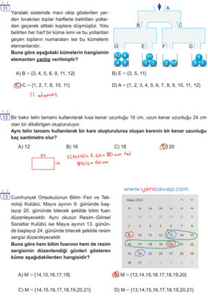 6. Sınıf Matematik Kitabı Sayfa 72 73 74 75 79 Cevapları Meb