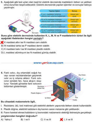 6. Sınıf Fen Bilimleri Kitabı Sayfa 204 205 206 207 208 Cevapları Meb