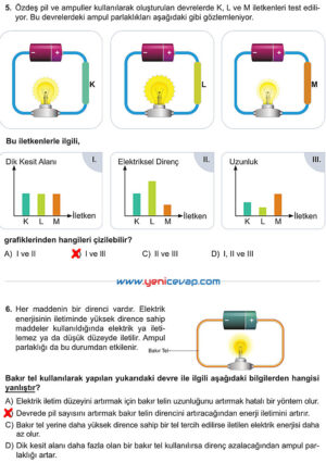 6. Sınıf Fen Bilimleri Kitabı Sayfa 209 210 211 212 213 214 215 Cevapları Meb