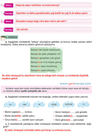 6. Sınıf Türkçe Kitabı Sayfa 20 21 22 23 24 Cevapları Meb